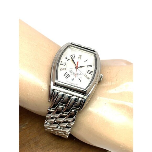 Montres Allison Men's Watch Swiss Automatic Diamond Silver Dial Limited Edition - Picture 4 of 12